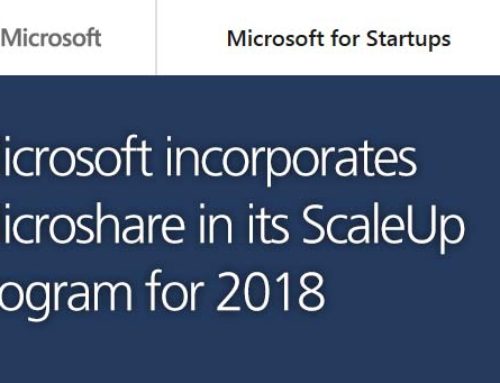 Microsoft incorporates Microshare in its ScaleUp Program for 2018