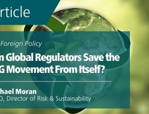 Can Global Regulators Save the ESG Movement From Itself?