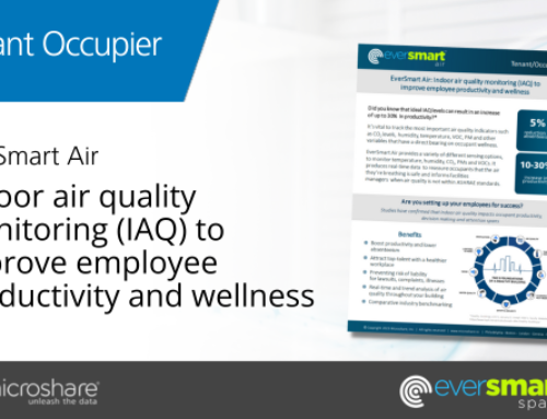Tenants & Occupiers: EverSmart Air: Indoor air quality monitoring (IAQ) to improve employee productivity and wellness