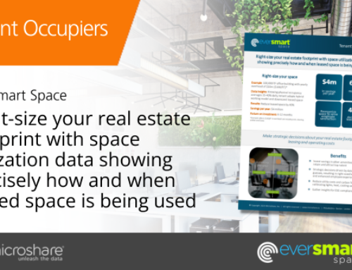 Tenant Occupiers: Right-size your real estate footprint with space utilization data showing precisely how and when leased space is being used