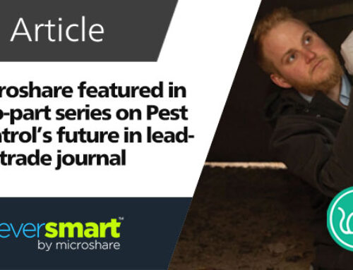 Microshare’s EverSmart technology featured in leading journal’s series on the future of Pest Control